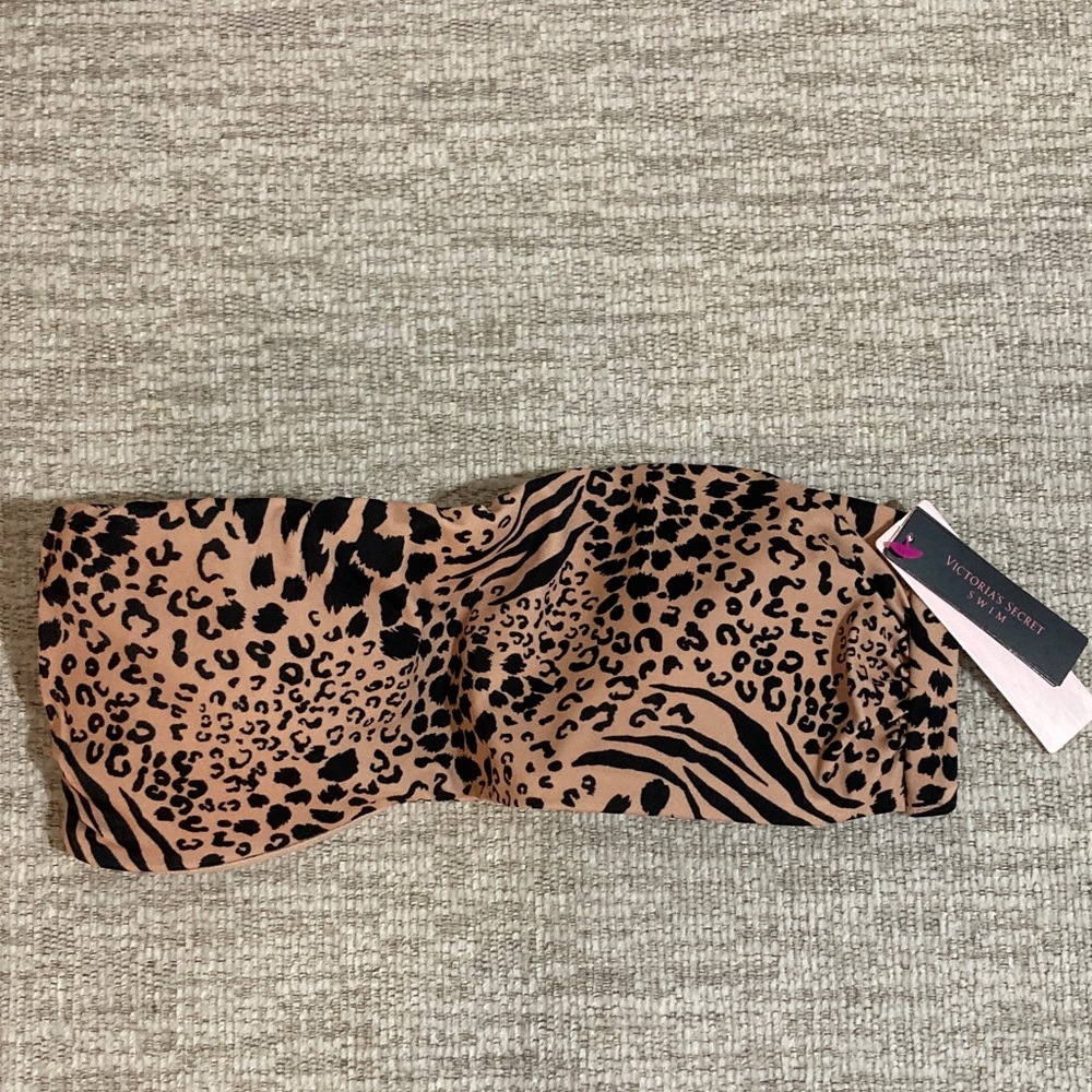 Victoria's Secret Animal Print Bandeau Xs